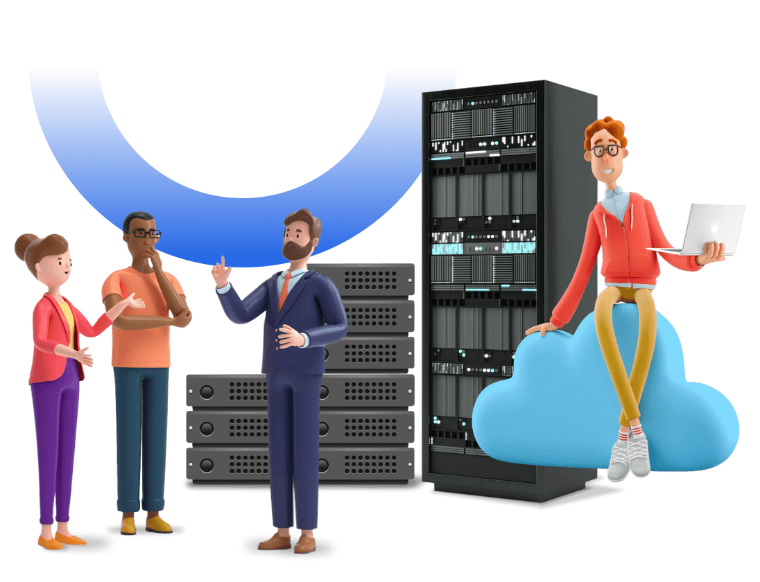 Server management hero