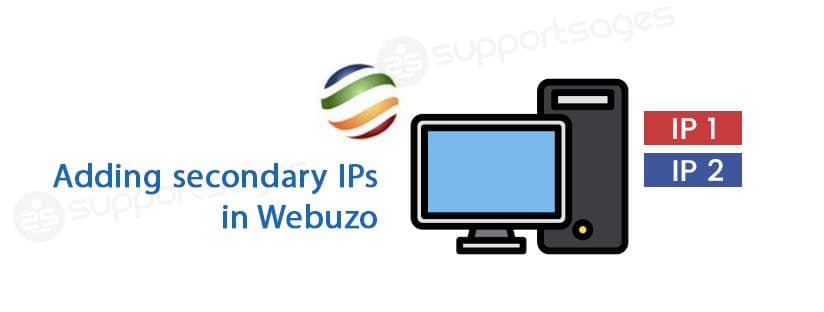 How to Add Secondary IPs in Webuzo