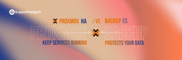Proxmox High Availability vs Backup: What’s the Difference? 