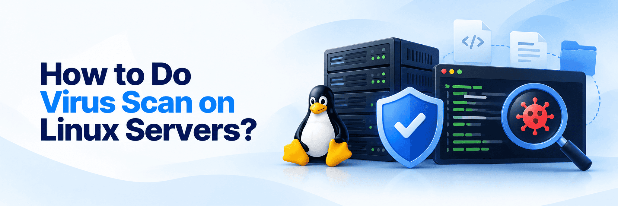 How to do virus scan on Linux servers ?