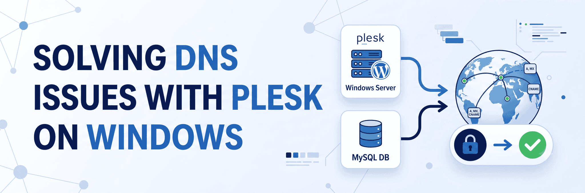 Solving DNS related issues with Plesk running on windows platforms