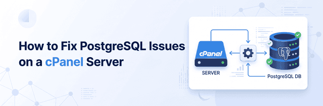 Postgresql issues with a cPanel server