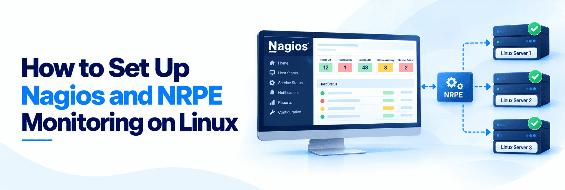 How to Set Up Nagios and NRPE Monitoring on Linux