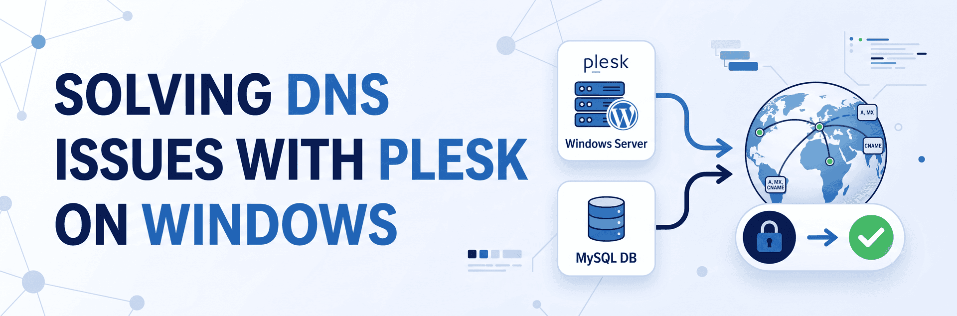 Solving DNS related issues with Plesk running on windows platforms